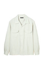 画像をギャラリービューアに読み込む, Lot.877 Flap Pocket Rayon Shirt L/S -Natural-
