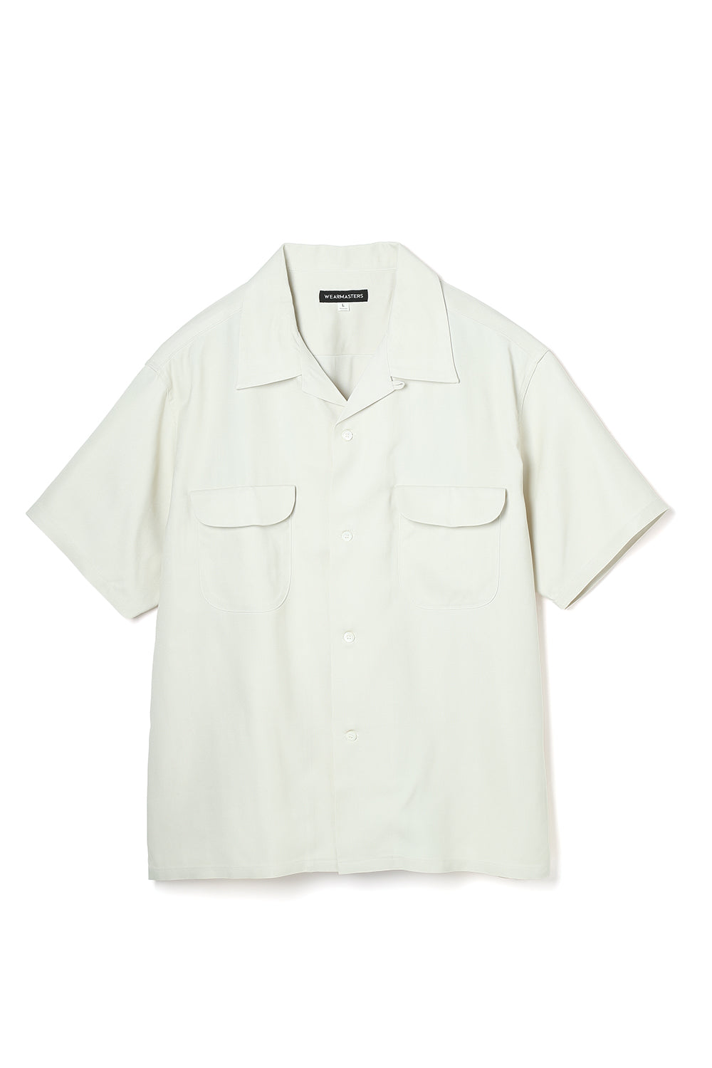 Lot.878 Flap Pocket Rayon Shirt S/S -Natural- – ATTRACTIONS