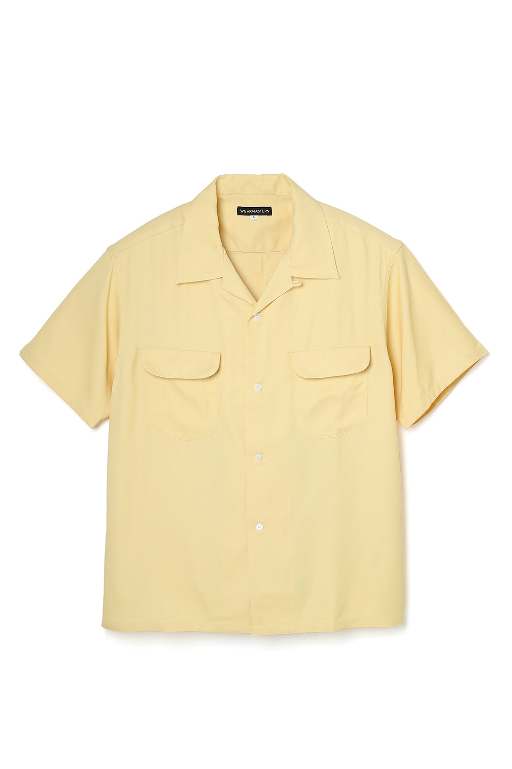 Lot.878 Flap Pocket Rayon Shirt S/S -Yellow- – ATTRACTIONS