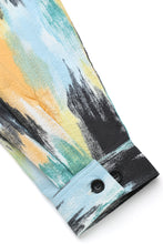 画像をギャラリービューアに読み込む, Lot.879 Multi Paint Seersucker Shirt L/S -Yellow×Green-
