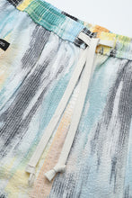 画像をギャラリービューアに読み込む, Lot.881 Multi Paint Seersucker Shorts -Yellow×Green-
