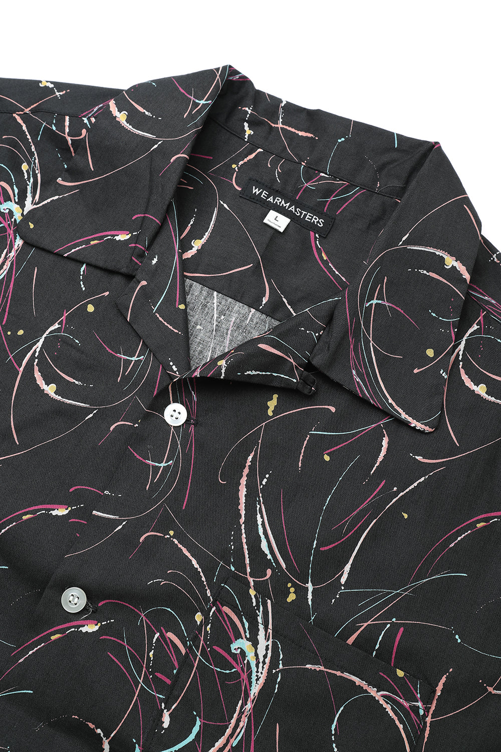 Lot.886 Atomic Cotton Shirt S/S -Black- – ATTRACTIONS