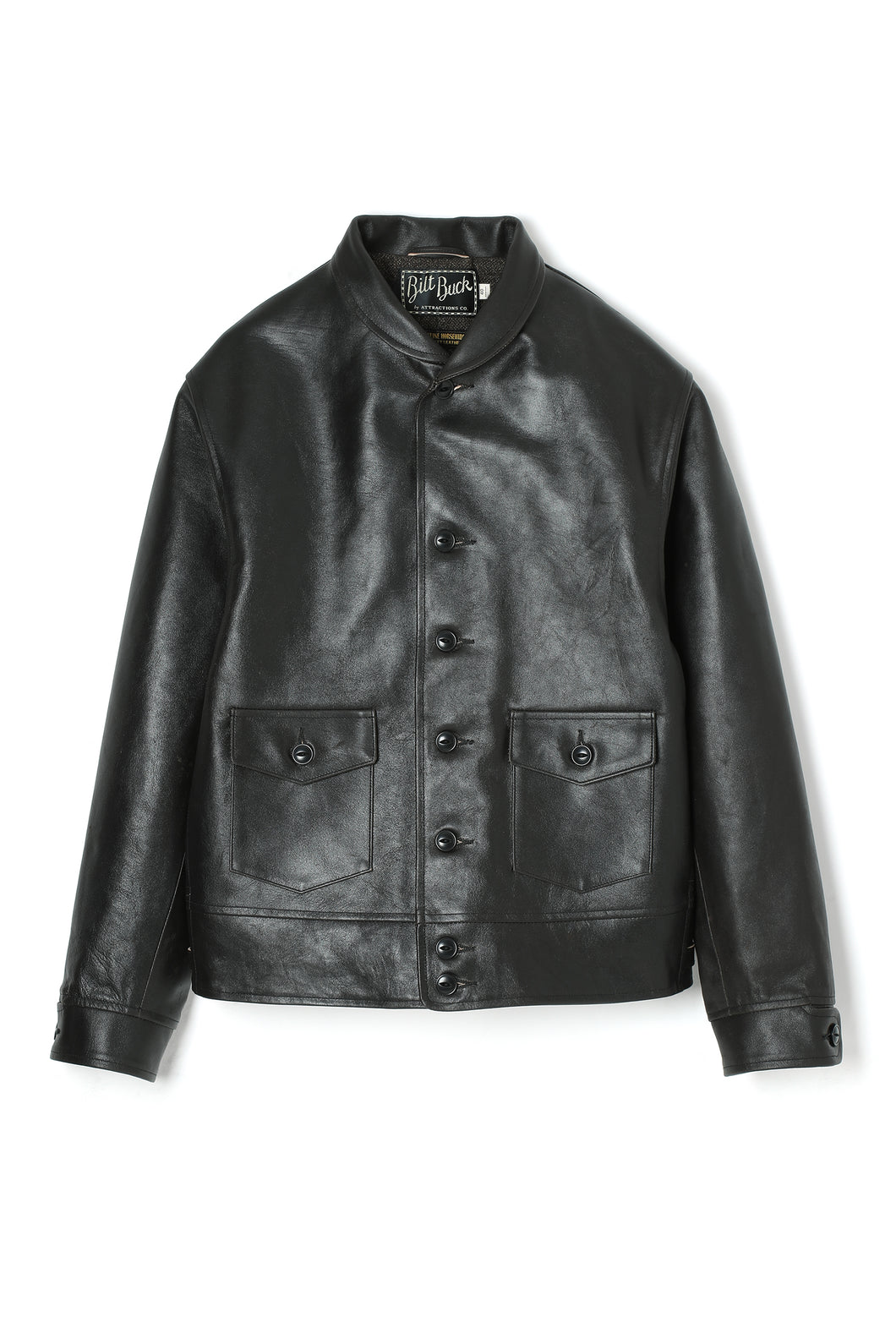 888SP Mud-Dyed Horsehide Cossack Jacket – ATTRACTIONS