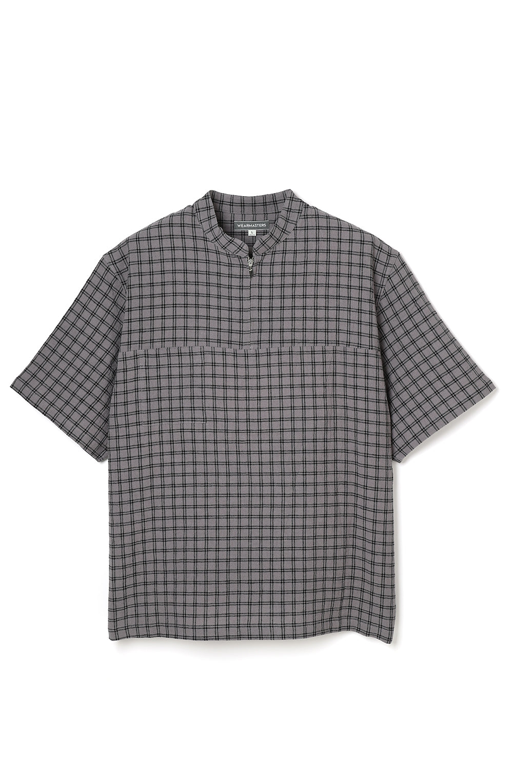 Attractions グレー×ホワイト　ネルシャツ SHIRT – ATTRACTIONS