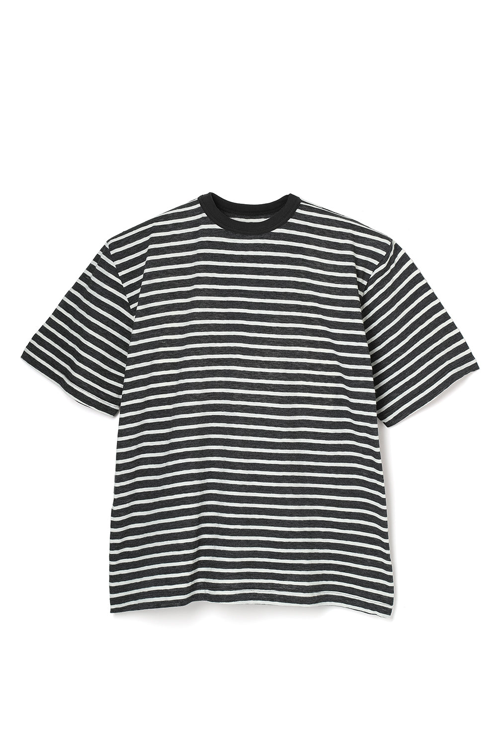 etretokyo リサイクルコットンボーダーTee グレー ☆新品未使用☆etre tokyo リサイクルコットンボーダーTee