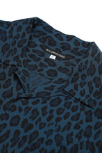 画像をギャラリービューアに読み込む, Lot.903 Leopard Shirt -Navy-
