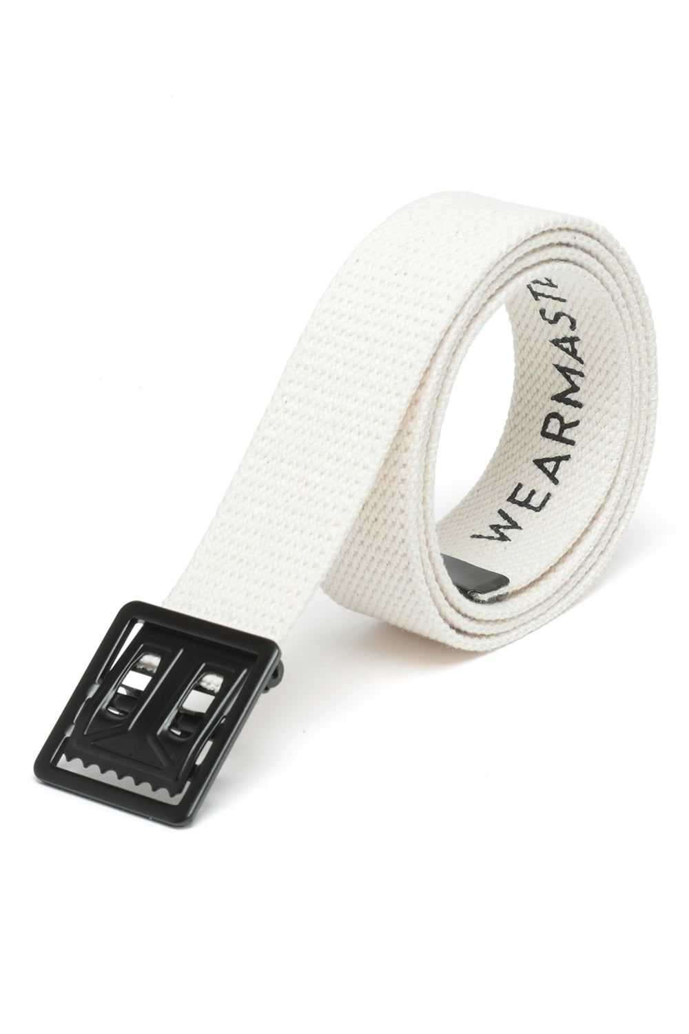Lot.905 Army Belt -White-