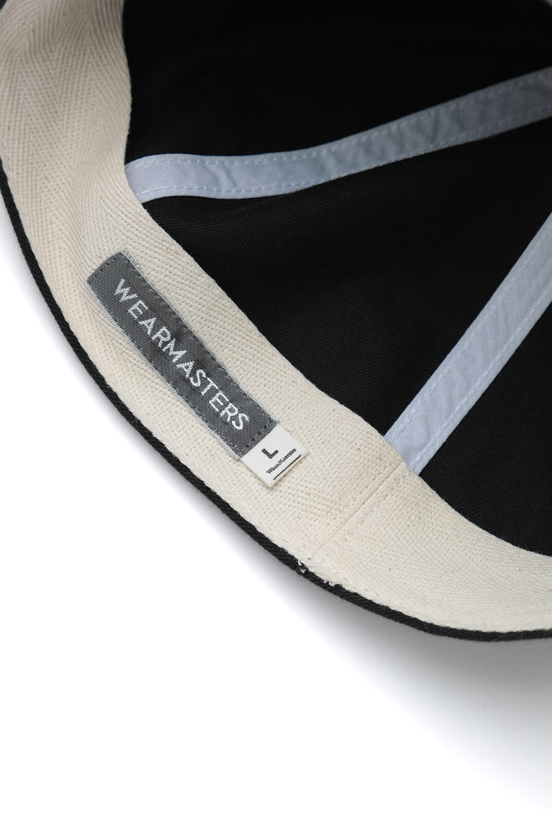 Lot.907 Circle Cap -Black- – ATTRACTIONS