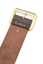 画像をギャラリービューアに読み込む, Lot.908 Garrison Belt -Brown×Brass-
