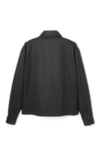 画像をギャラリービューアに読み込む, Smock Button Jacket Black
