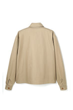 画像をギャラリービューアに読み込む, Smock Button Jacket Beige
