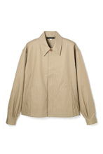 画像をギャラリービューアに読み込む, Smock Button Jacket Beige
