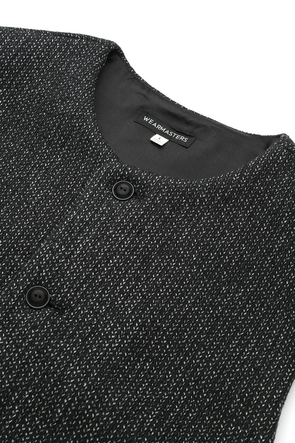 Rugged Vest Black×White – ATTRACTIONS