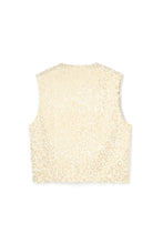 画像をギャラリービューアに読み込む, Animal Print Vest White Leopard
