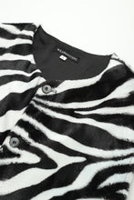 画像をギャラリービューアに読み込む, Animal Print Vest Zebra
