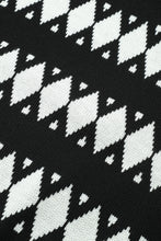 画像をギャラリービューアに読み込む, Stardust Diamond Wool Sweater Black×White
