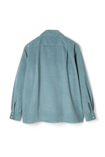 画像をギャラリービューアに読み込む, Corduroy Western Shirt Turquoise
