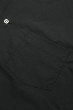 画像をギャラリービューアに読み込む, Typewriter Cloth Band Collar Shirt -Black-
