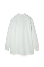 画像をギャラリービューアに読み込む, Typewriter Cloth Band Collar Shirt -White-
