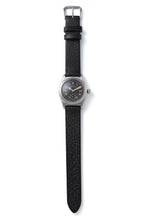 画像をギャラリービューアに読み込む, Lot.985 Gal Emboss Strap Wristwatch ”ROUNDBUCK” -Black-

