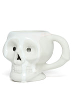 画像をギャラリービューアに読み込む, A20033 Skull Mug -White-
