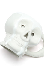 画像をギャラリービューアに読み込む, A20033 Skull Mug -White-
