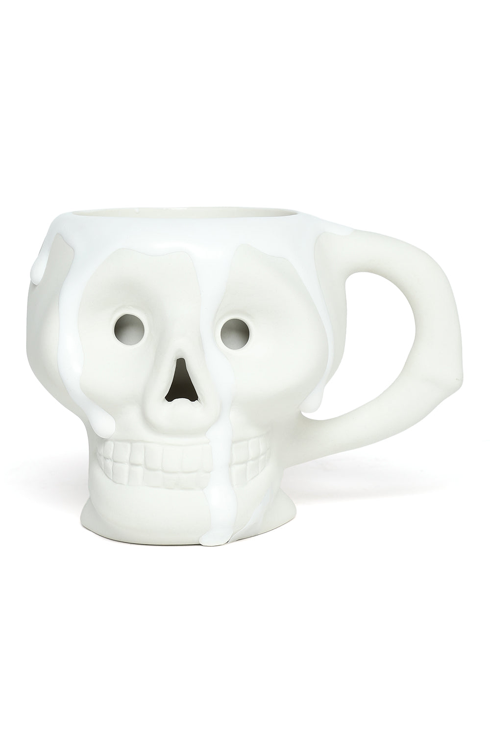 A20033 Skull Mug -White- – ATTRACTIONS