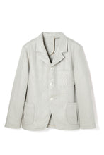 画像をギャラリービューアに読み込む, A20040 Classical Linen Tailored Jacket -Beige-
