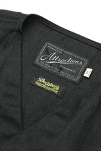 画像をギャラリービューアに読み込む, A20041 Classical Linen Vest -Black-
