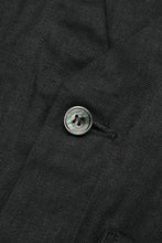 画像をギャラリービューアに読み込む, A20041 Classical Linen Vest -Black-
