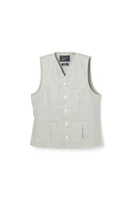 画像をギャラリービューアに読み込む, Classical Linen Vest Beige
