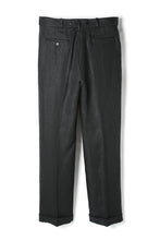 画像をギャラリービューアに読み込む, Classical Linen Trousers Black
