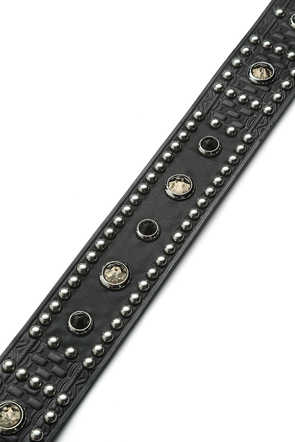 A20044 Black Diamond Studded Belt – ATTRACTIONS