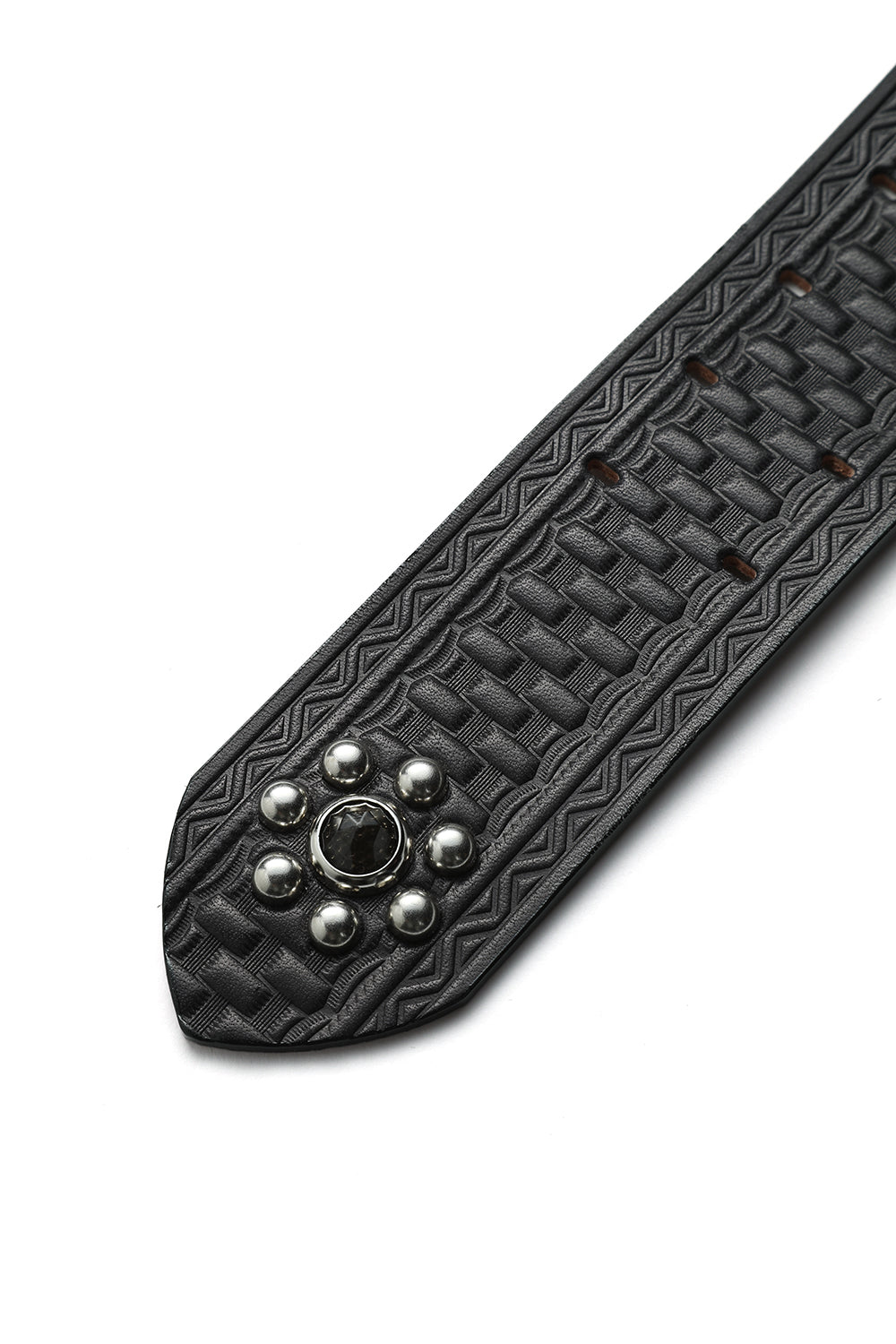 d.i.a 装飾付き黒ベルト A20044 Black Diamond Studded Belt – ATTRACTIONS
