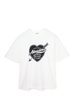 画像をギャラリービューアに読み込む, AM0011 Heart Attractions S/S -White×Black-
