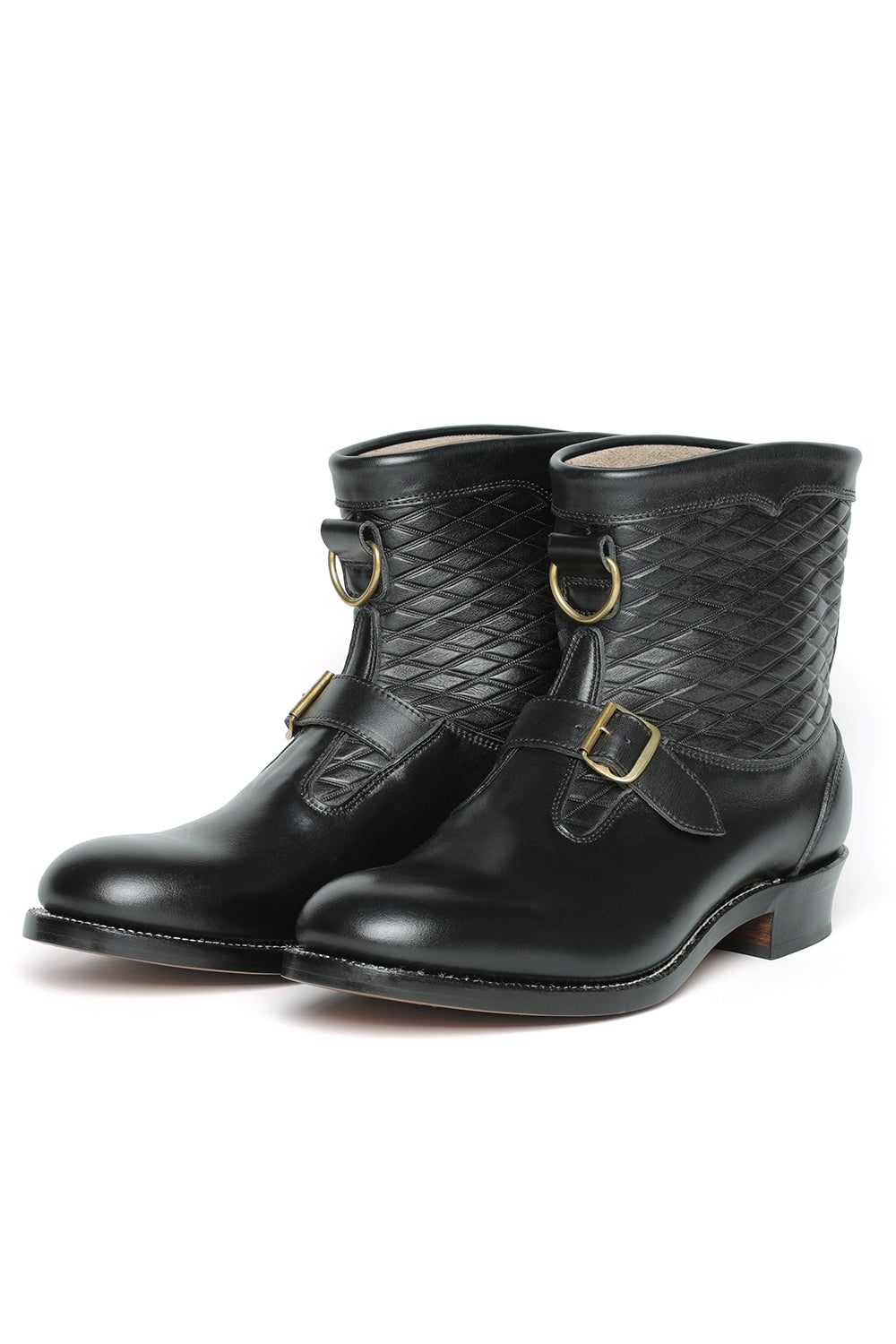 Lot.300 Roper Boots -Black-