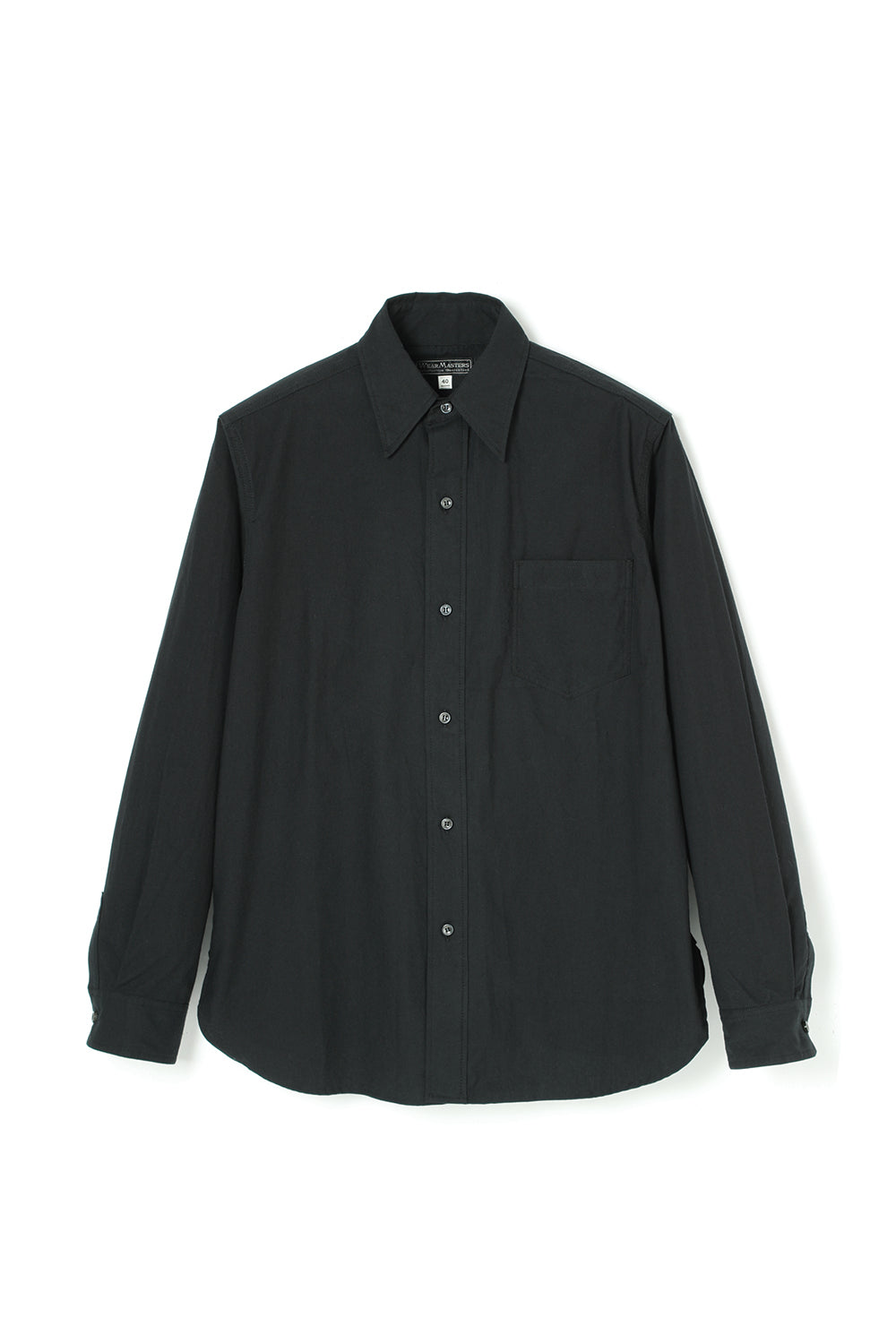 Lot.721 Weather Cloth Dress Shirt -Black-