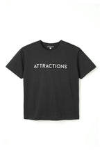 画像をギャラリービューアに読み込む, Lot.791 ATTRACTIONS Logo Tee -Black-
