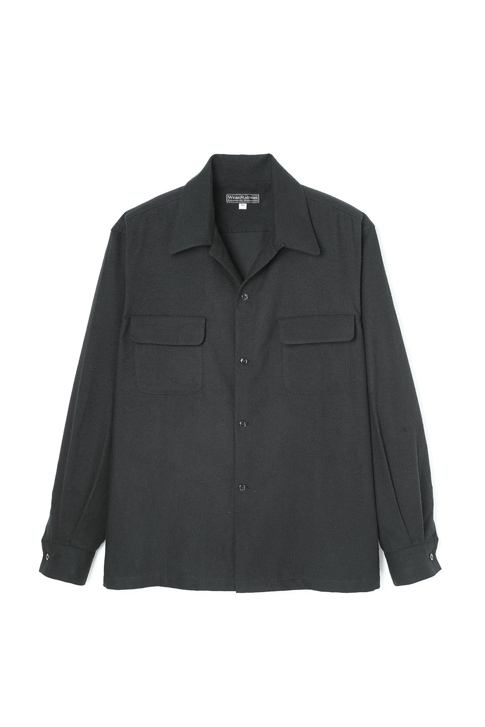 Lot.806 Flap Pocket Flannel Shirt -Black-
