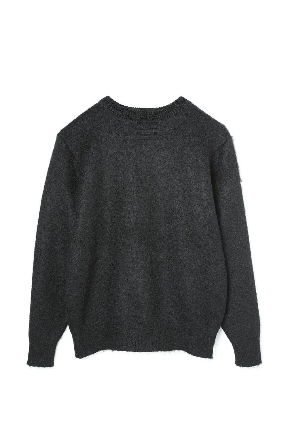 Lot.811 Mohair Crew Neck Sweater -Black- – ATTRACTIONS