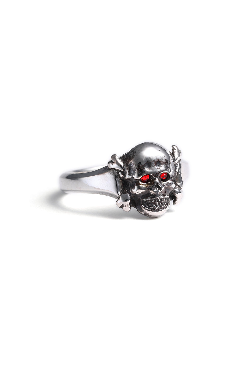 BS0006 Small Face Skull Ring – ATTRACTIONS